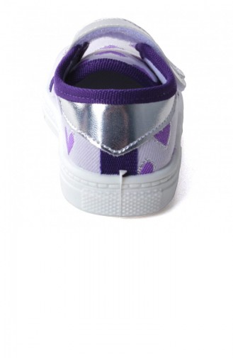 Purple Children`s Shoes 20YSANSAN000008_MO