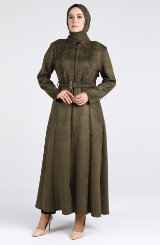 Khaki Abayas 0054-02