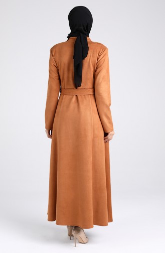 Tobacco Brown Abaya 0054-05