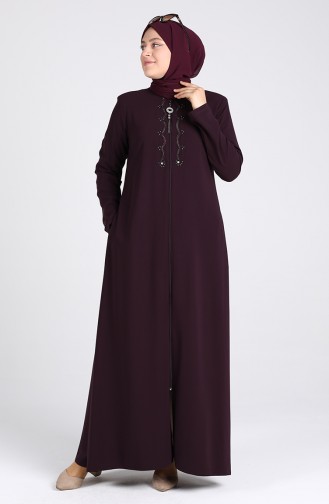 Purple Abaya 0086-04