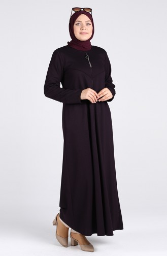 Purple Abaya 0116-04