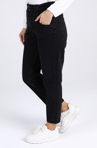 Jeans with Pockets 7508-03 Black 7508-03