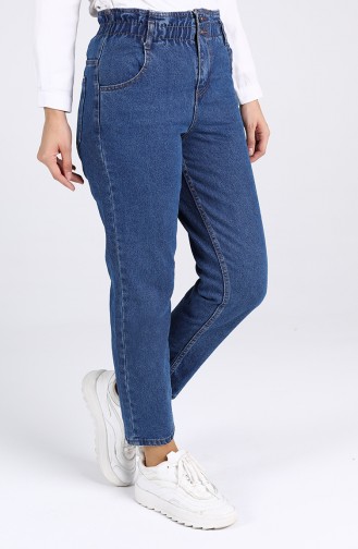 Jeansblau Hose 7508-04