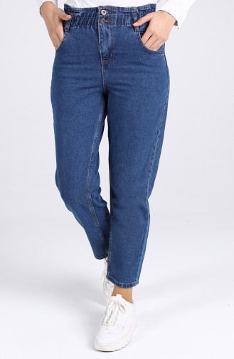 Jeans with Pockets 7508-04 Denim Blue 7508-04