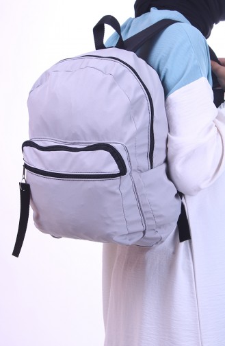 Gray Backpack 0041-03