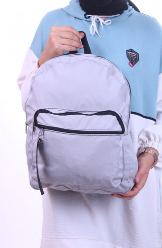 Gray Backpack 0041-03