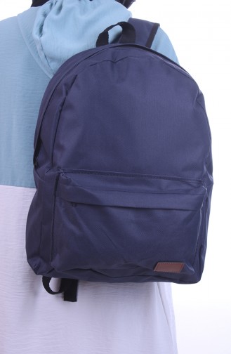 Navy Blue Back Pack 0042-02