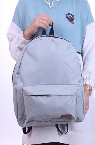 Gray Backpack 0042-03