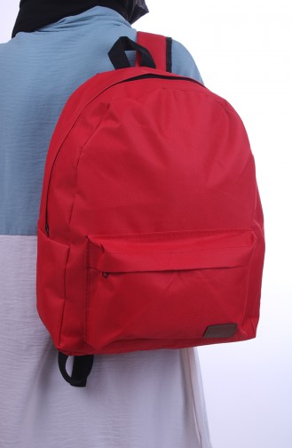 Red Backpack 0042-04