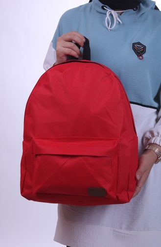 Red Backpack 0042-04