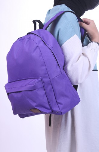 Purple Backpack 0042-06