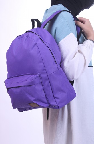 Purple Back Pack 0042-06