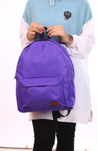 Purple Back Pack 0042-06