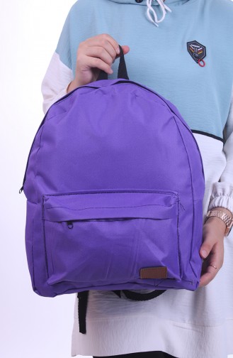 Purple Back Pack 0042-06