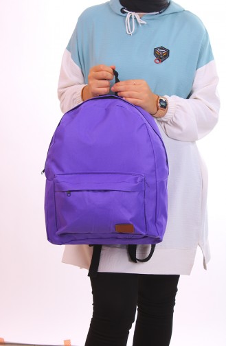 Lila Rucksack 0042-06