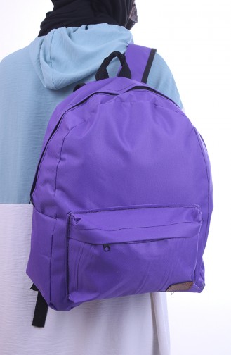 Purple Back Pack 0042-06