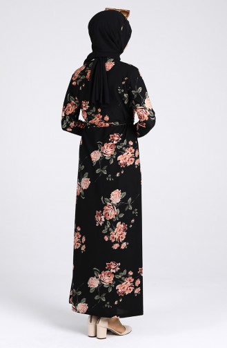 Robe Hijab Noir 1013-01
