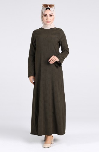 Robe Hijab Khaki 1412-06