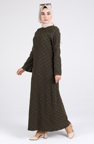 Robe Hijab Khaki 1413-01