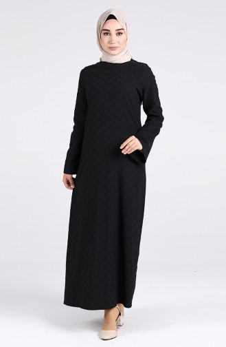 Robe Hijab Noir 1413-02