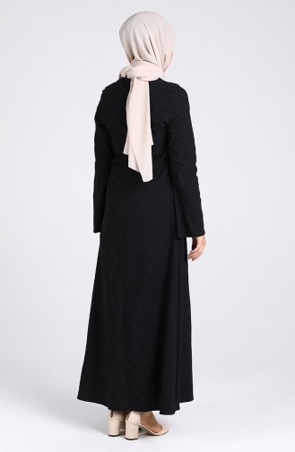 Robe Hijab Noir 1413-02