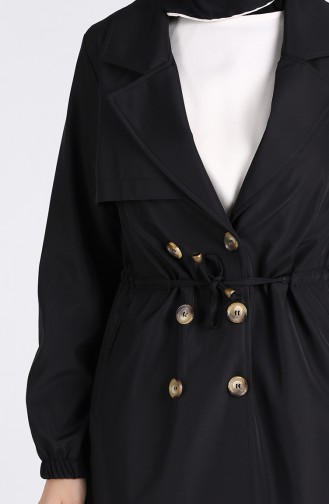 Black Trench Coats Models 5571-01
