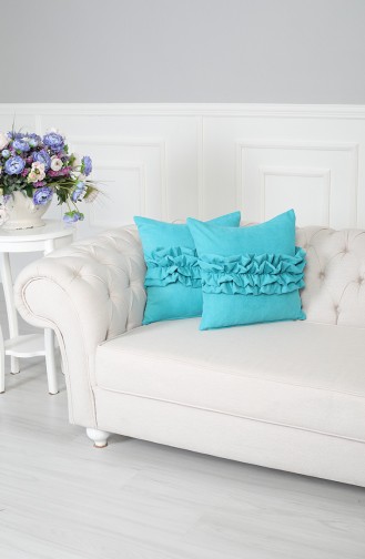Turquoise Pillow 15-FR-T