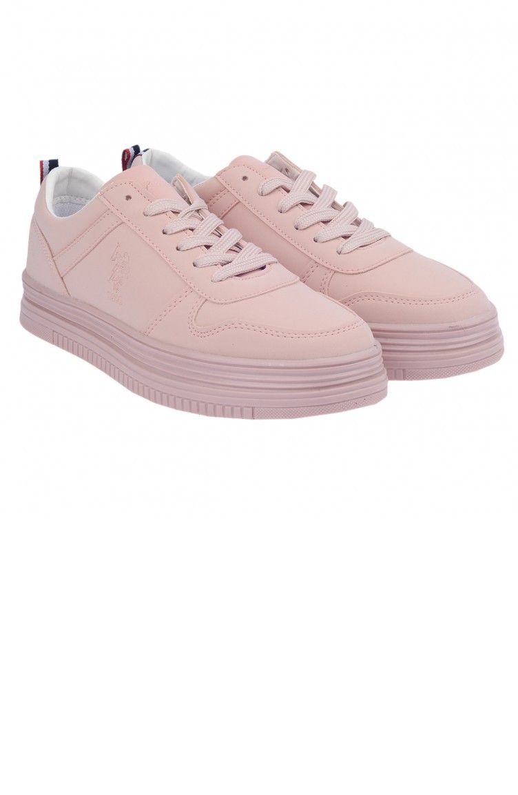 Us polo 2025 assn pink shoes