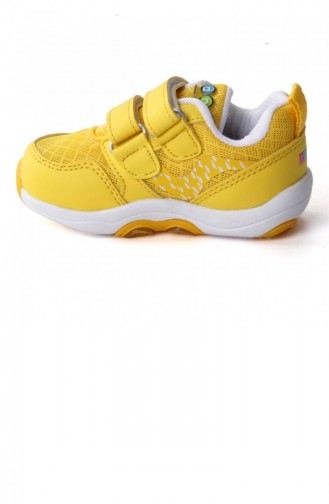 Vicco 31319K125 Günlük Kızerkek Çocuk Spor Ayakkabı Sarı