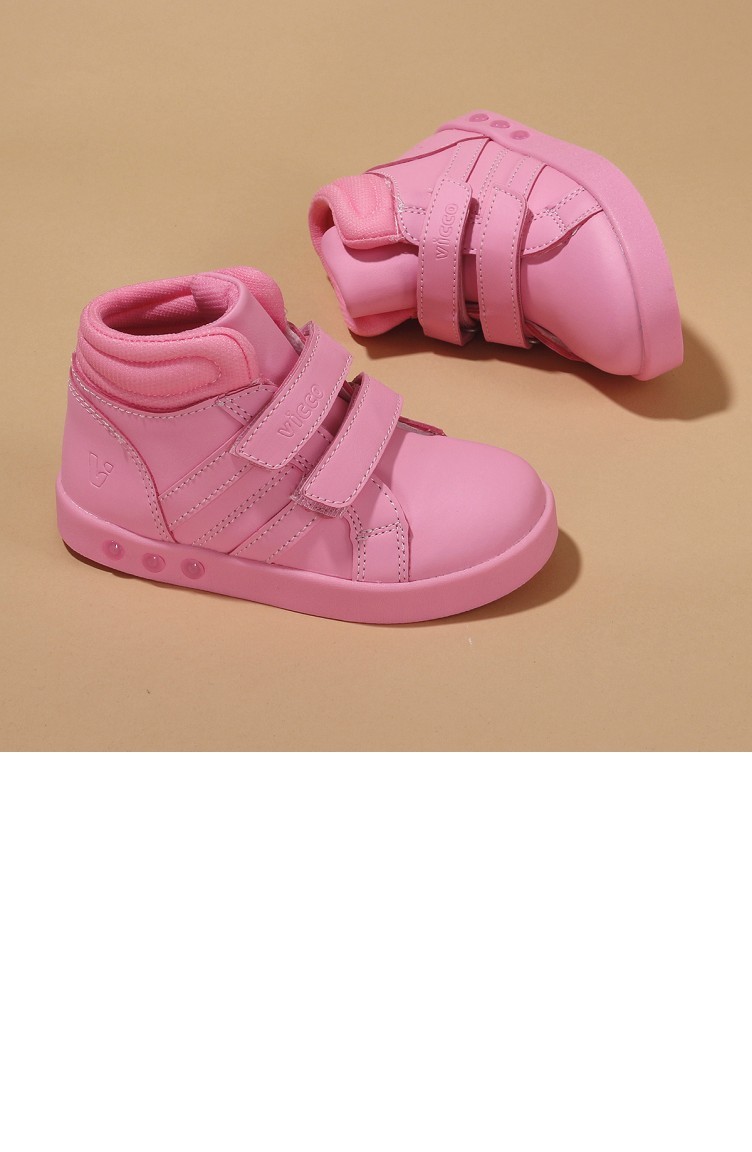 Vicco 313b19k104 Lucky Isikli Kizerkek Cocuk Spor Bot Ayakkabi Pembe Sefamerve