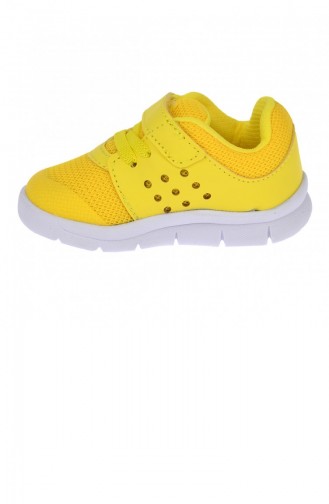Vicco 34620Y200 Günlük Cırtlı Kızerkek Çocuk Spor Ayakkabı Sarı