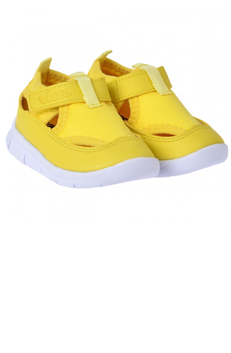 chaussure jaune enfant