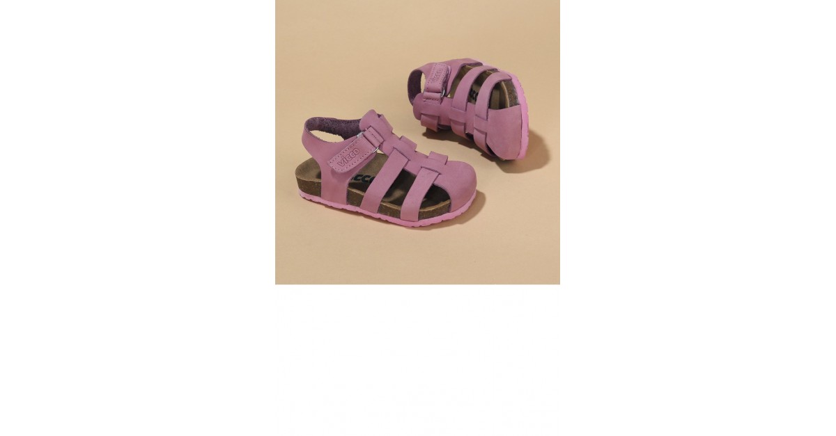 Vicco 90520y080 Arena Hakiki Deri Kizerkek Cocuk Spor Sandalet Ayakkabi Pembe Sefamerve