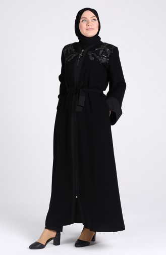 Black Abaya 0050-04