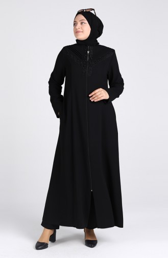 Schwarz Abayas 0076-01