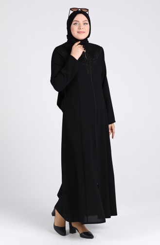 Schwarz Abayas 0076-01