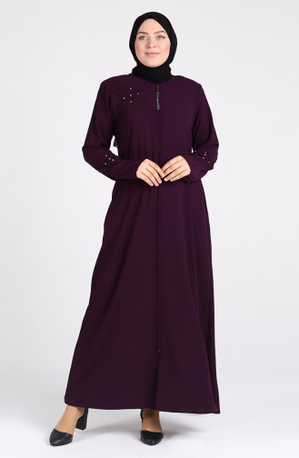 Purple Abaya 0108-02