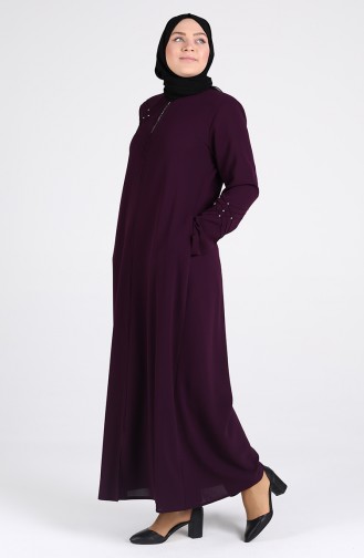 Purple Abaya 0108-02