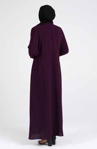 Purple Abaya 0108-02