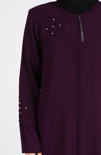 Purple Abaya 0108-02