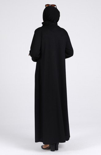 Black Abaya 0123-03