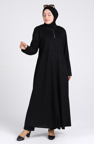 Black Abaya 0124-03