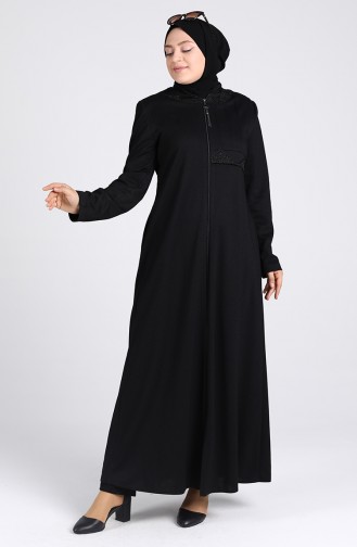 Black Abaya 0127-04