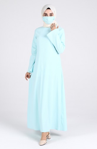 Dress with Free Mask 1411-05 Baby Blue 1411-05