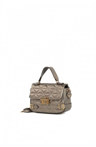 Silver Gray Shoulder Bags 8682166061273
