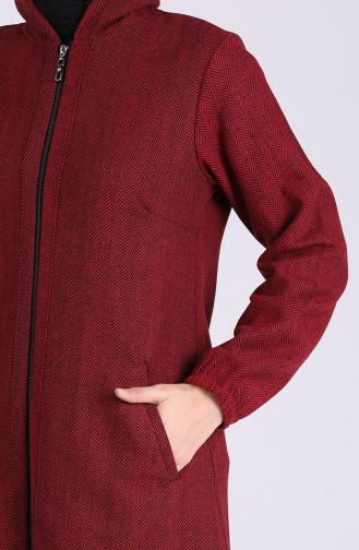 Dark Claret Red Cape 4025-03