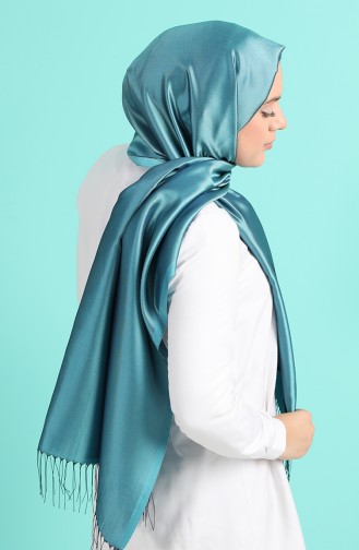 Turquoise Sjaal 13185-06