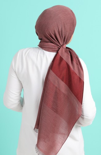 Light Claret Red Sjaal 13189-20