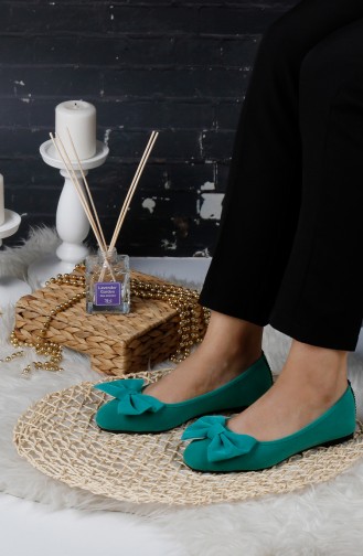 Sea Green House Shoes 0176-05