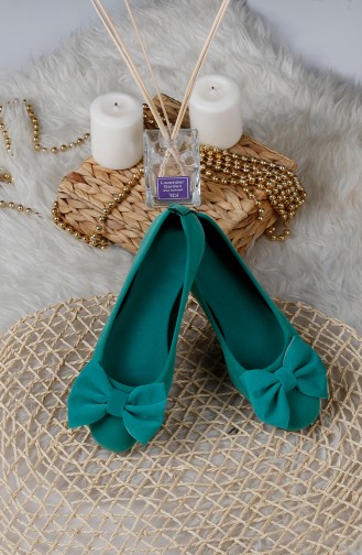 Sea Green House Shoes 0176-05